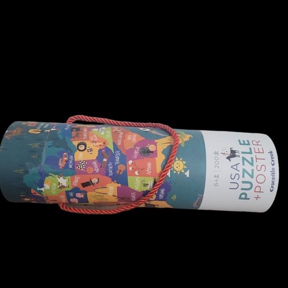 Crocodile Creek 200 Piece Puzzle with Matching Poster - Picture 5 of 13